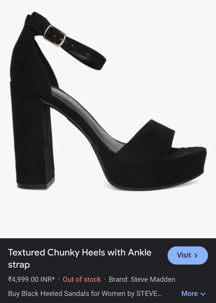 Steve Madden Block Heels