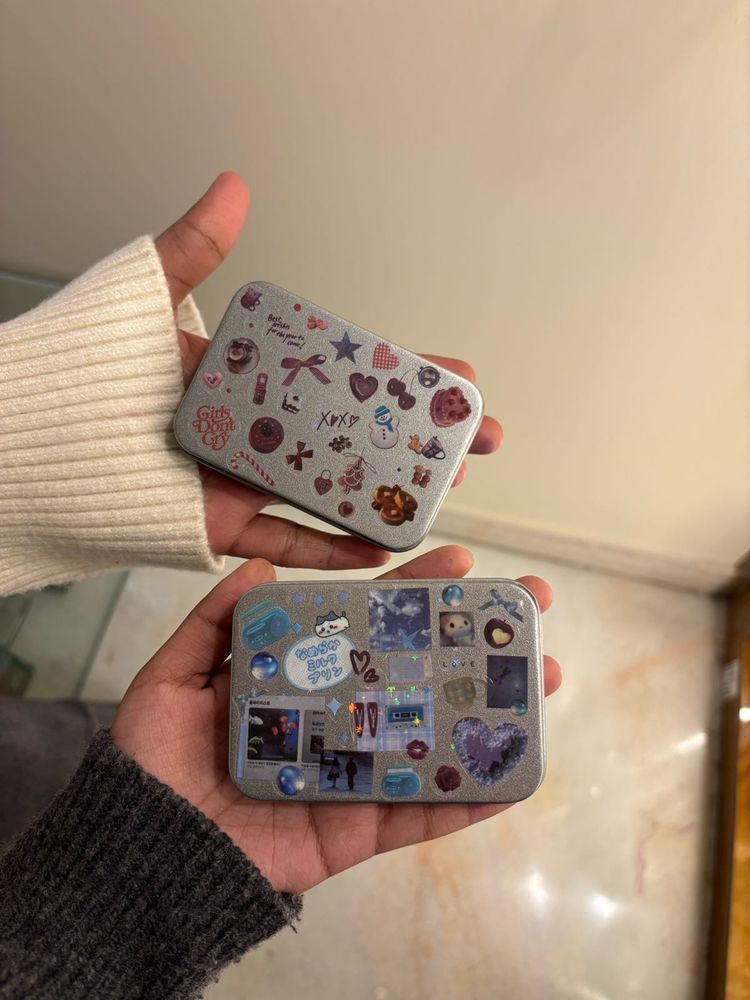 astroid tin wallet (handmade)