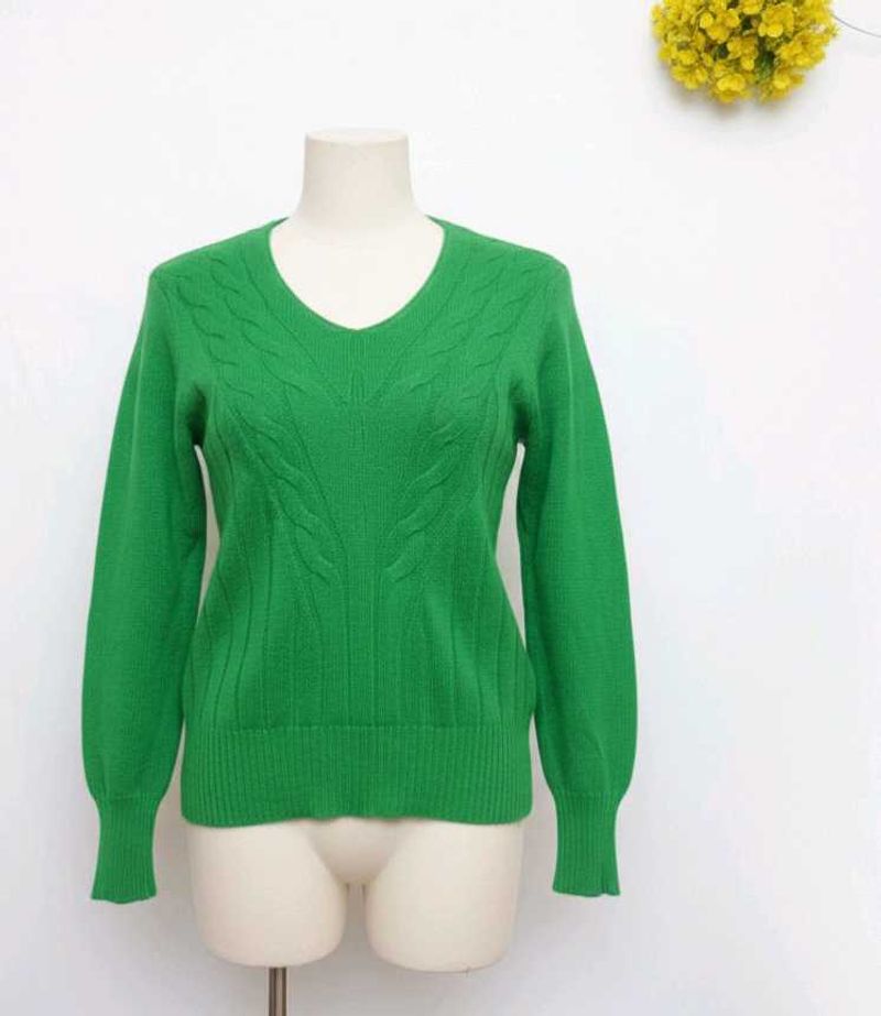 Vintage Knit Sweater Or Pullover 💚