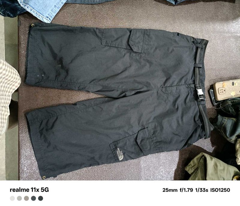 The North Face Black Cargo Shorts