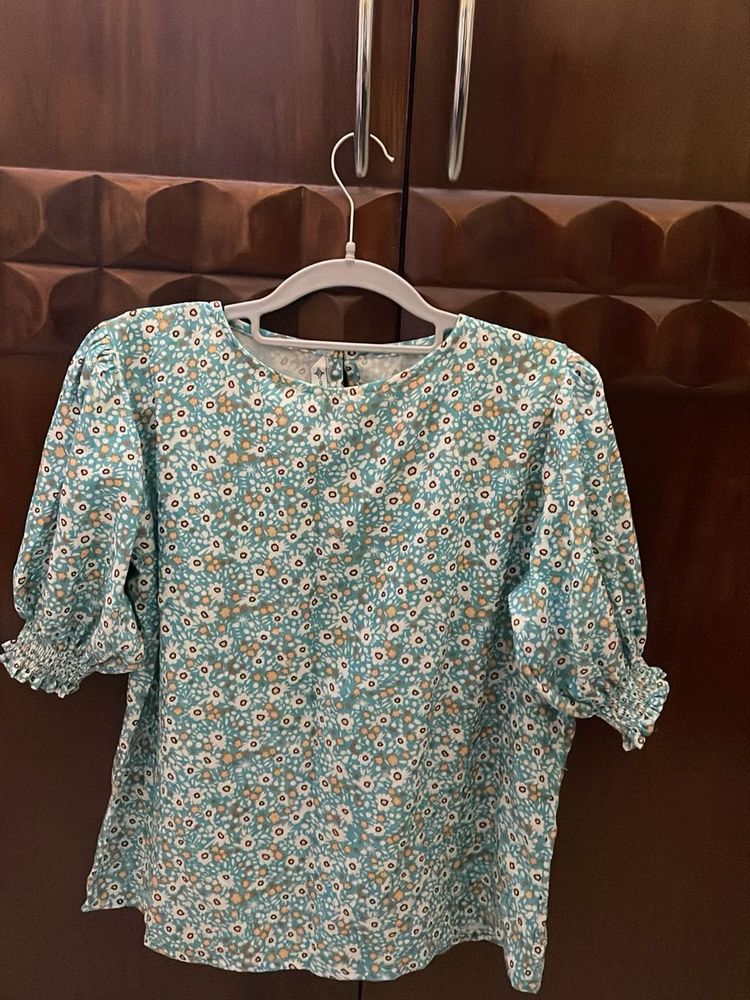 Floral Print Top