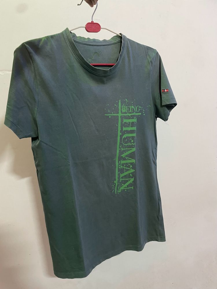 Light Green ✅Branded Being Human T Shirt
