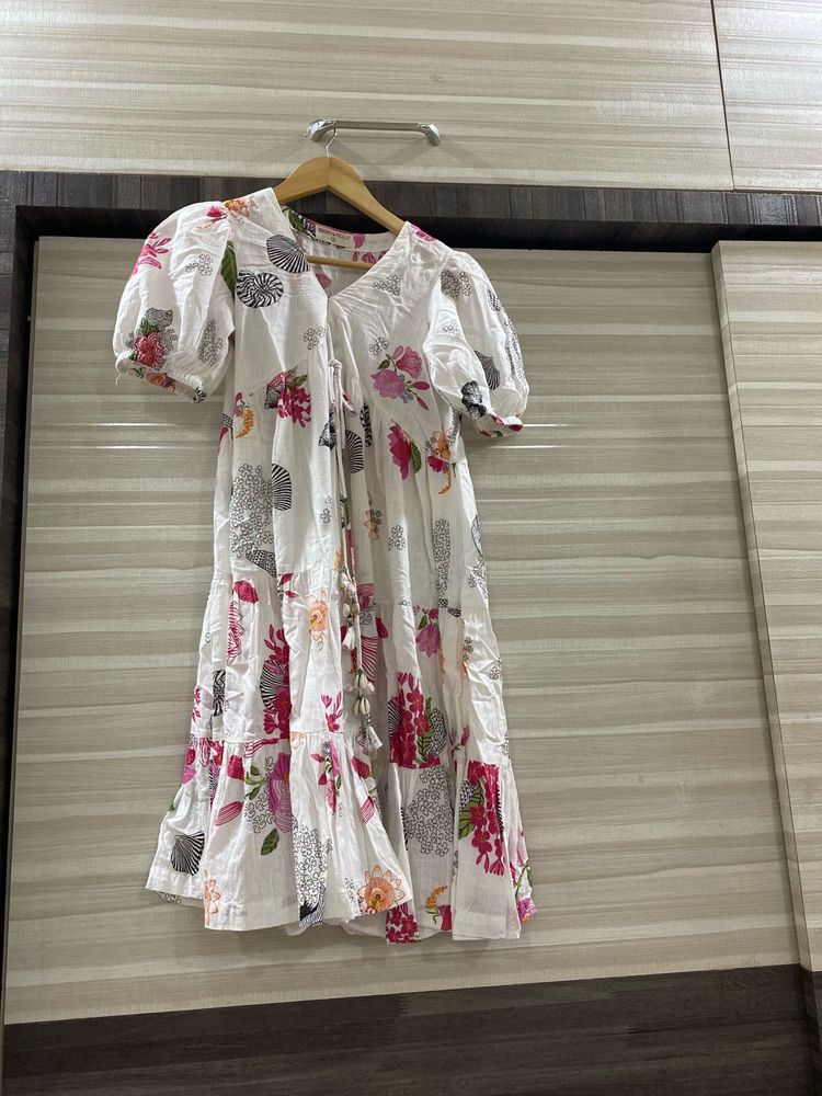 Floral Print Midi Dress