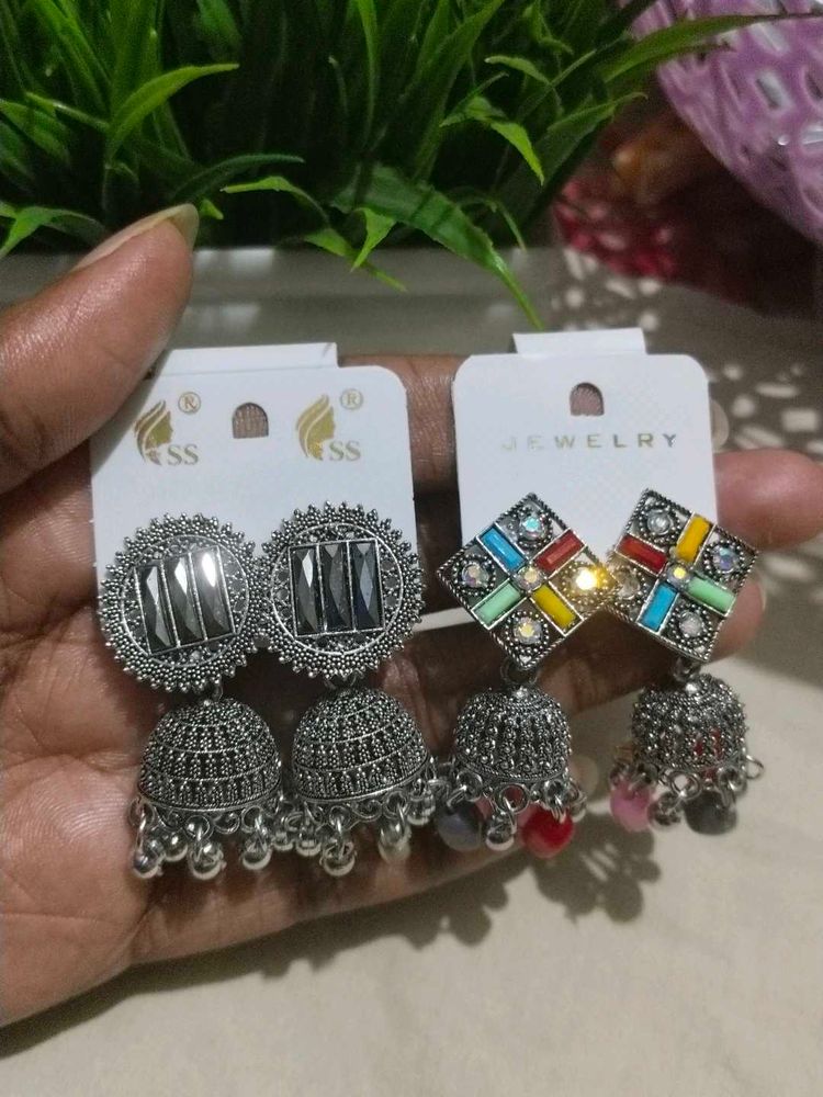 Jhumka Earrings - Trendy