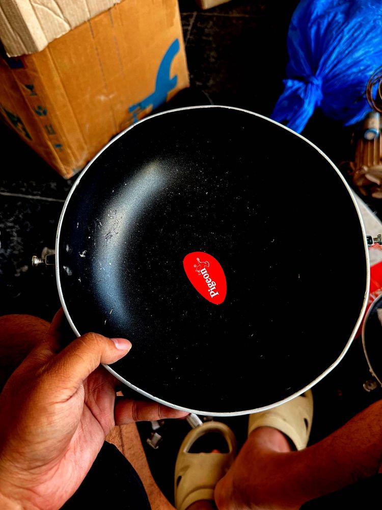 Peigon Unused Kadhai Without Handle Non Stick