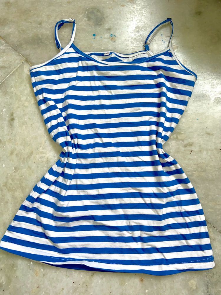 striped tank top