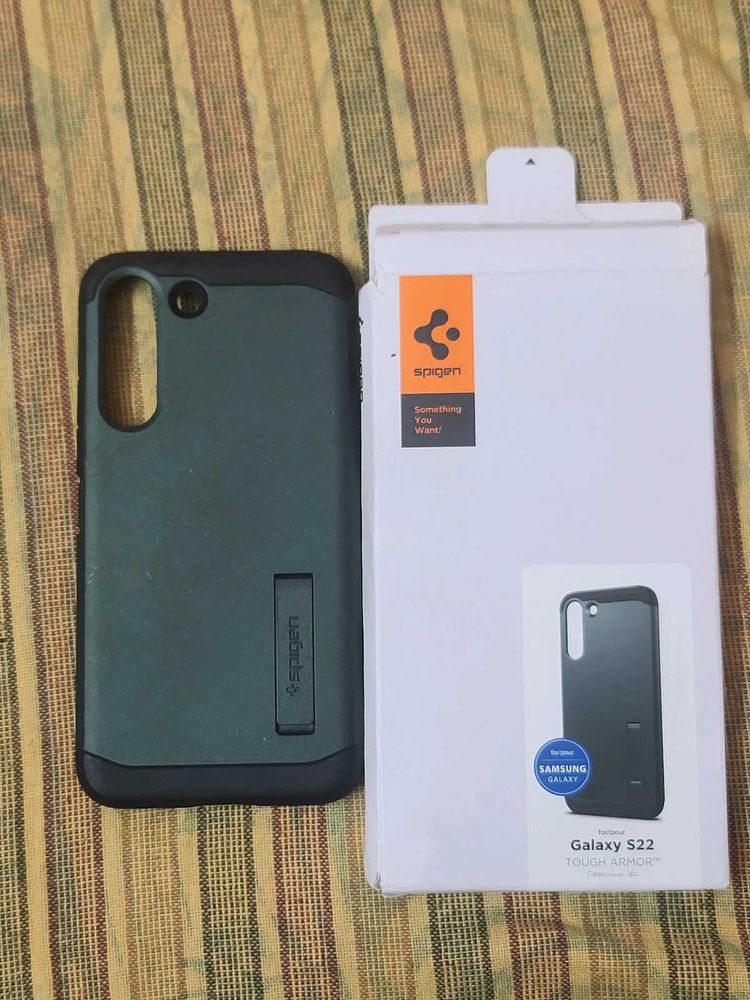 Samsung S22 Spigen Tough Armor Back Cover Case
