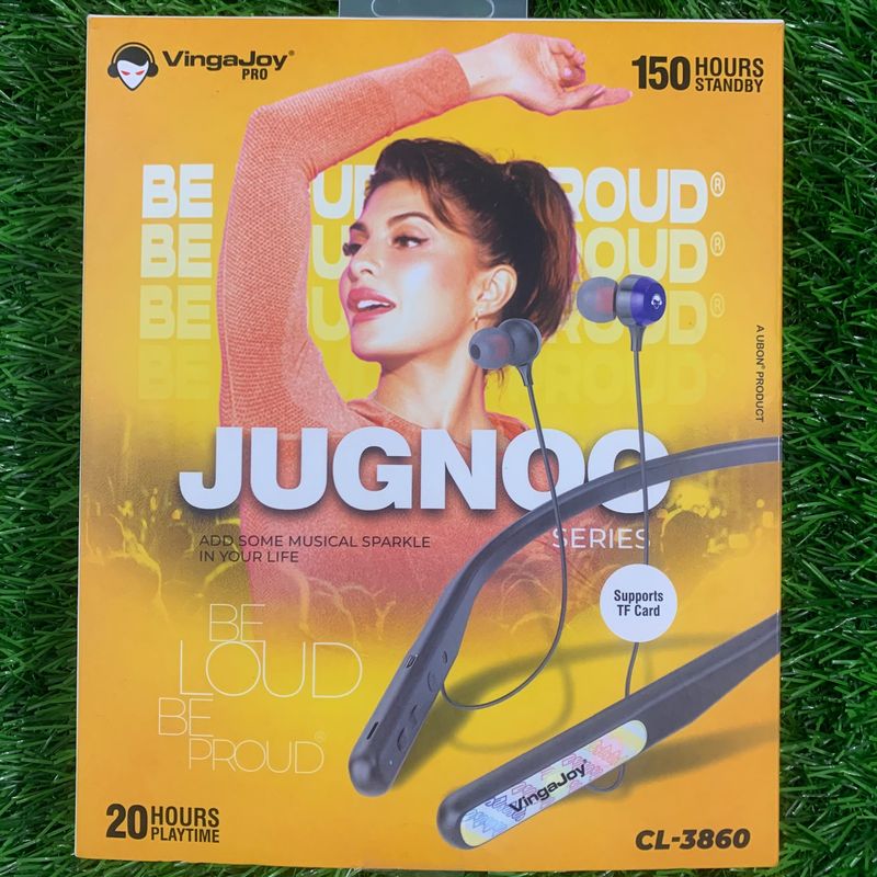 VingaJoy PRO JUGNOO Series CL-3860 Wireless Neckband with MERORY Card Support