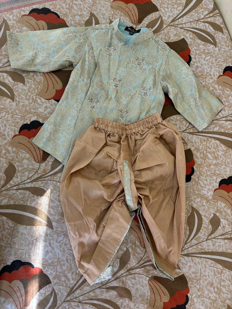 Boys Kurta And Dhoti Set