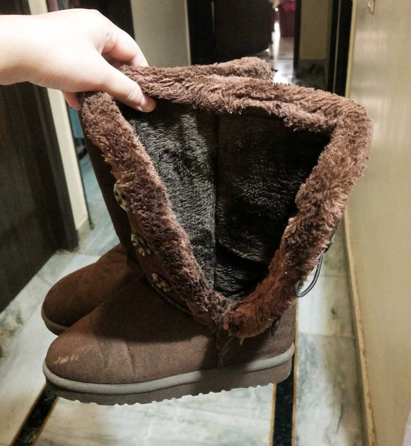 Brown Winter Boots