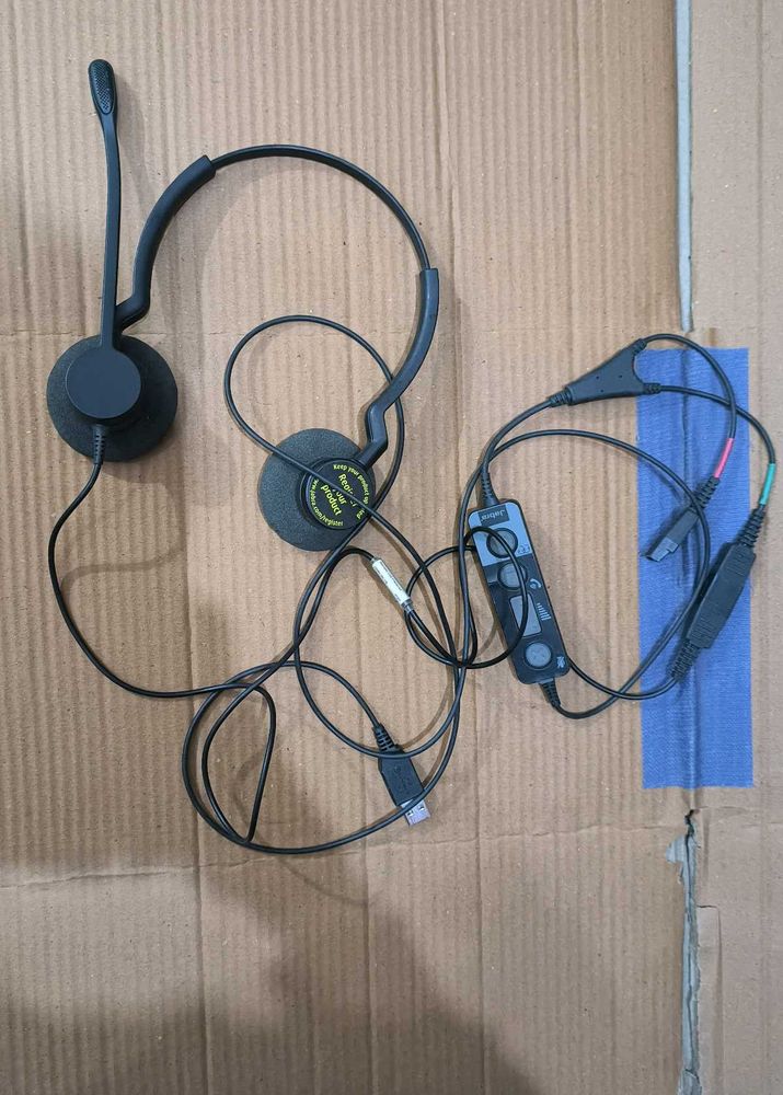 Jabra 265 ENC009 calling Headset