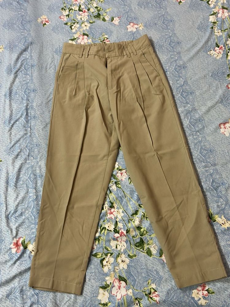 Tan Colour Formal Pant Tokyo Talkies Urban