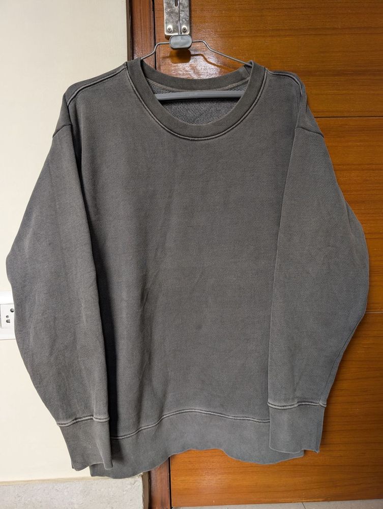 Dark Grey Korean brand Sweatshirt