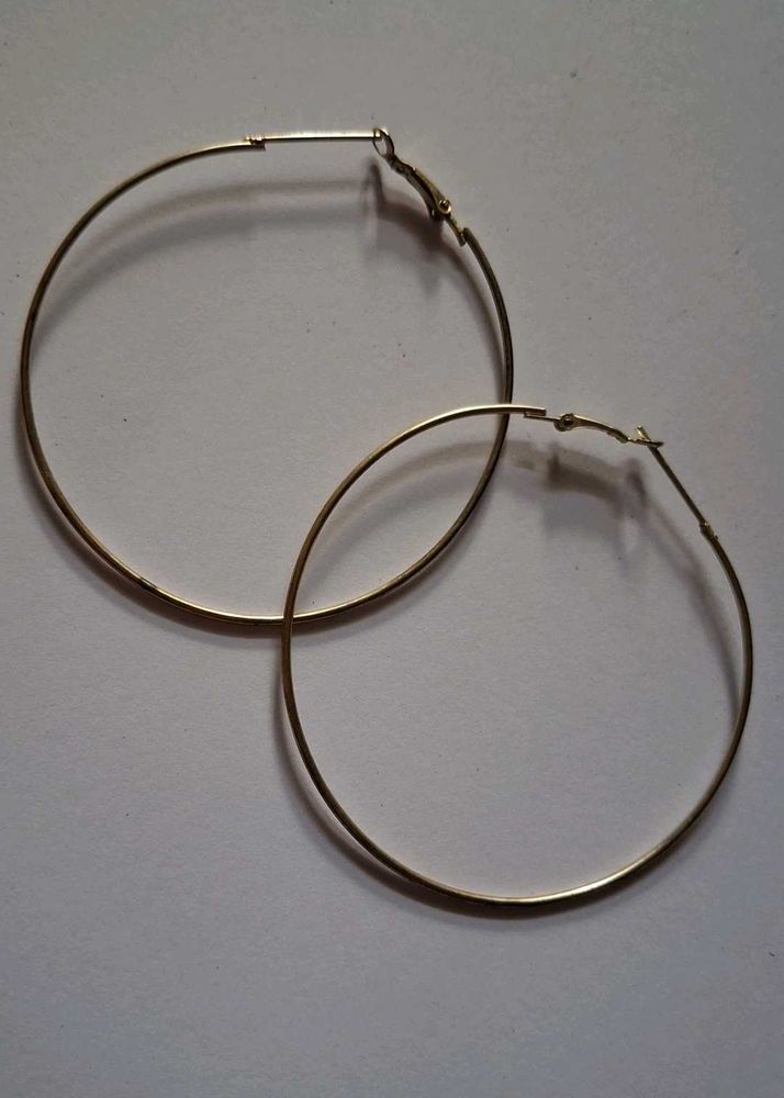 Silver Hoop Earrings
