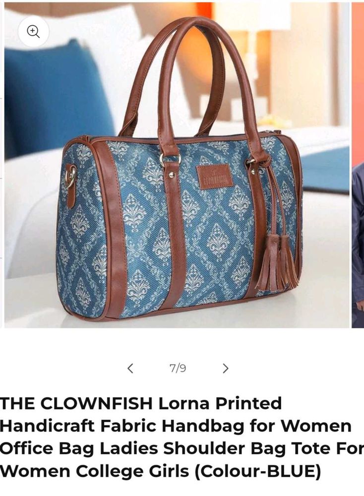 THE CLOWNFISH Handicraft Handbag