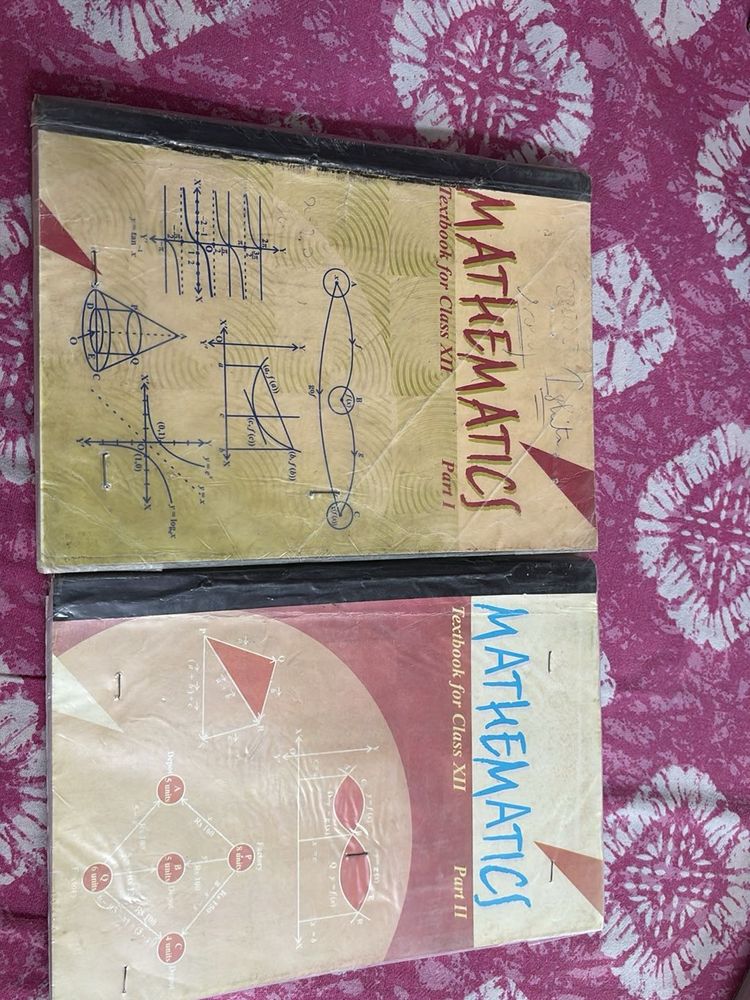 Mathematics Textbook for Class XII (Part 1 &amp; 2)