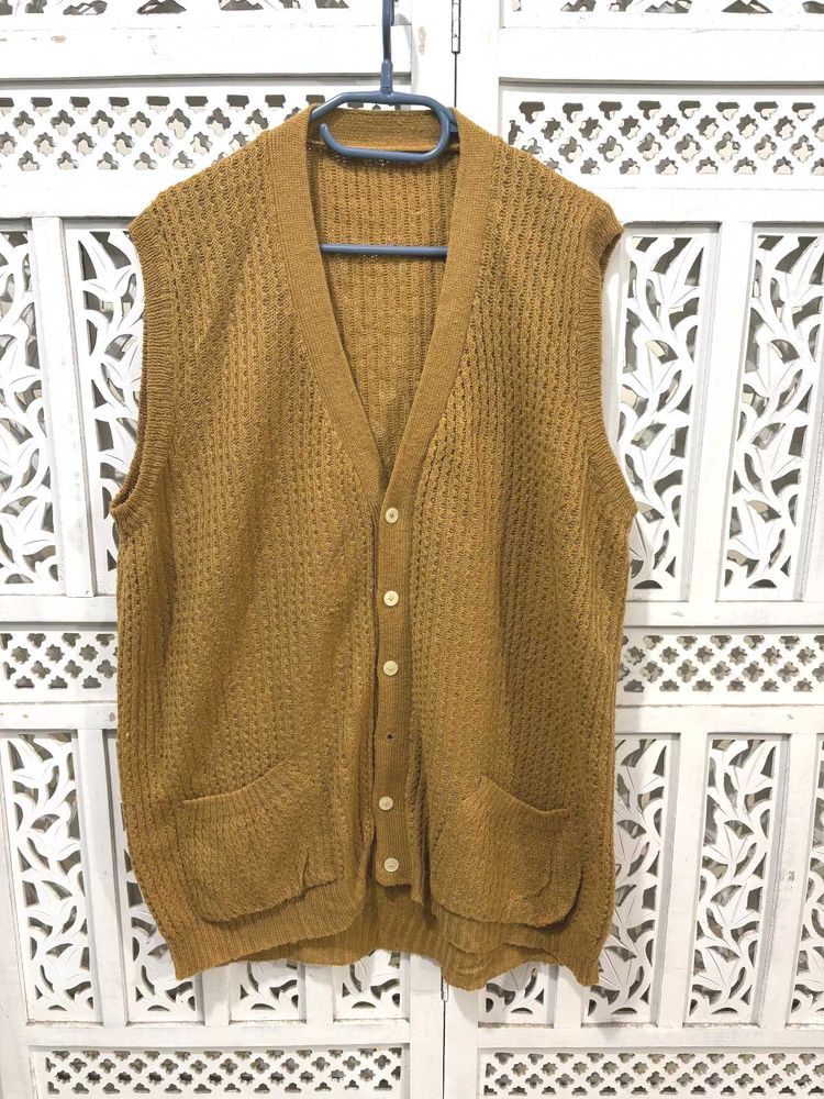Vintage Knit Vest A