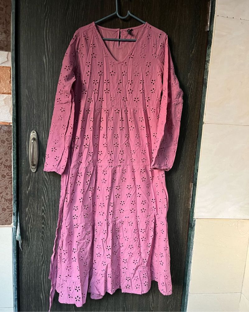 Midi Dress With Belt