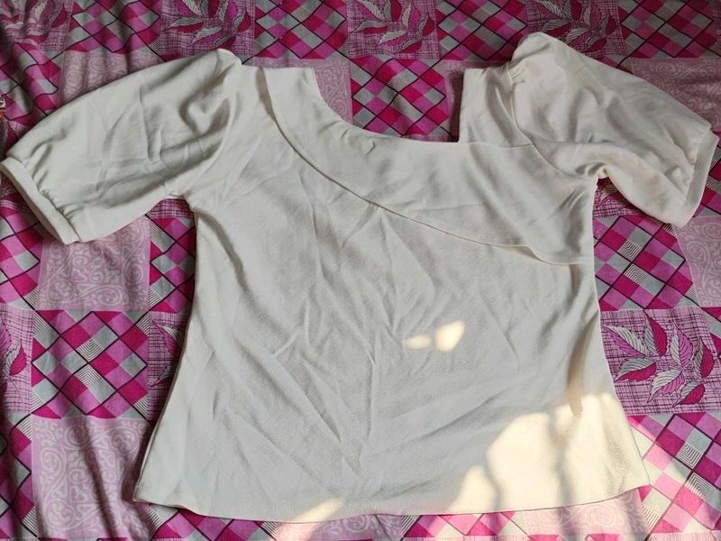 Stylish White Top