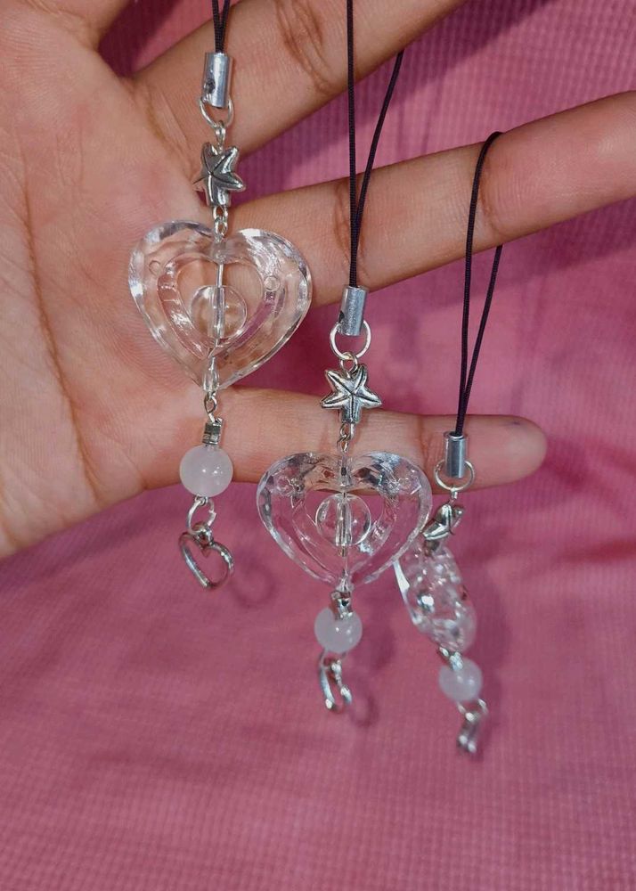 Heart Phone Charms