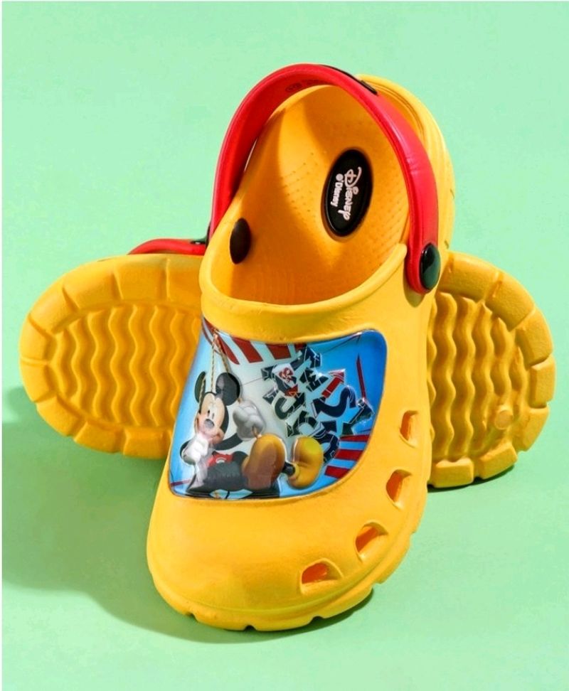 Cute Walk By Babyhug Clogs Mickey Mouse Print