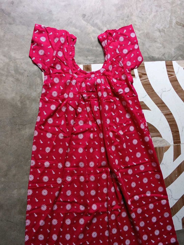 pink colour maxi