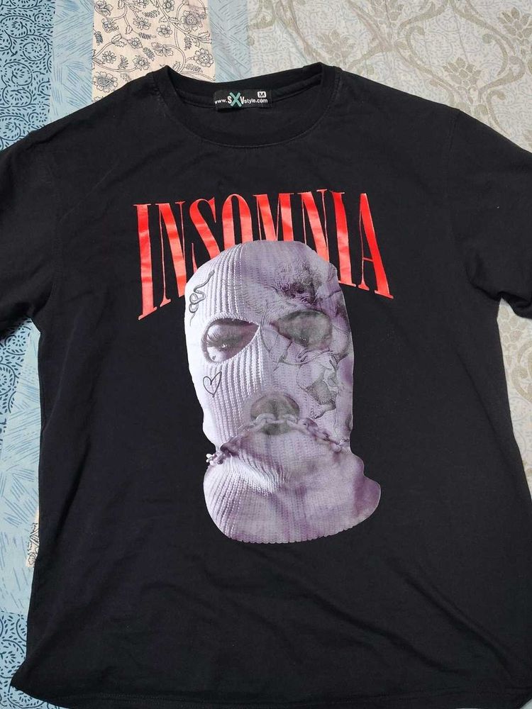Insomnia Graphic Print T-Shirt