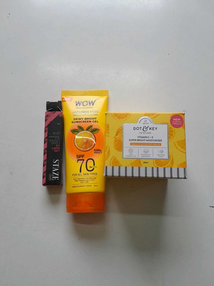 Sunscreen &amp; Lip Gloss