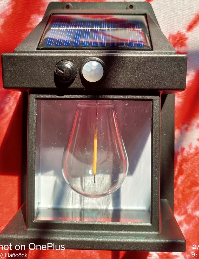 Wall Led Solar Lamp