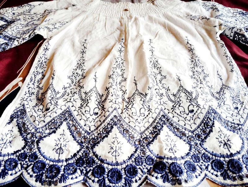 Cotton Half Sleeve Crop Top