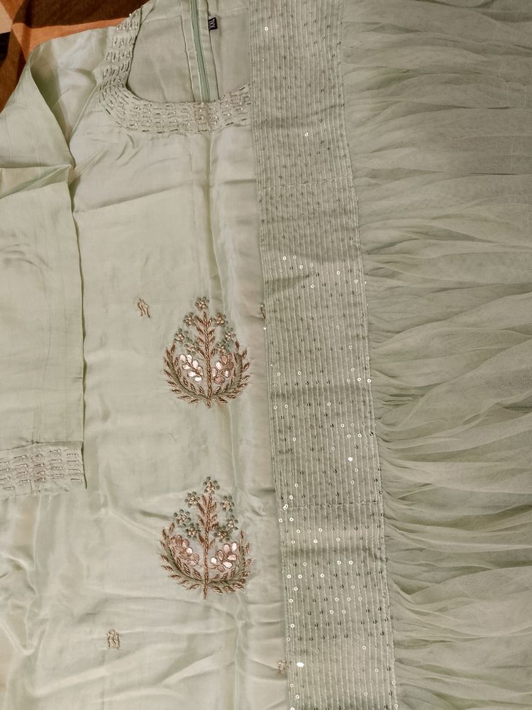 Stylish Party Wear Kurta With Dupatta