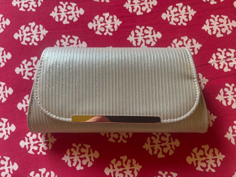 Silver Clutch