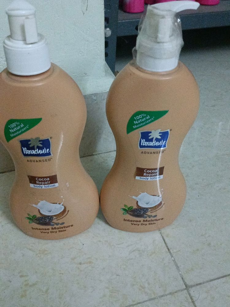 Parachute Cocoa Repair Body Lotion -400ml(Pack Of 2)