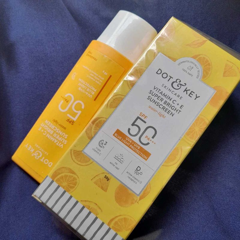 Dot&amp;key vitamin C+E superbright sunscreen Spf50+++