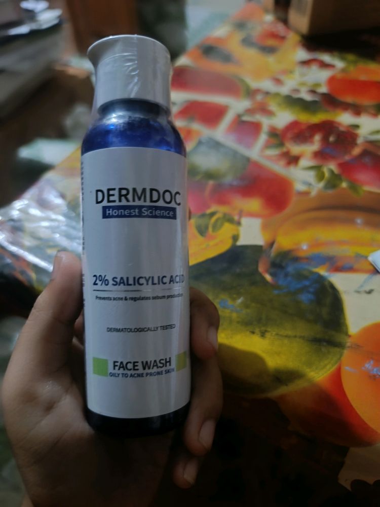 DERMDOC 2% Salicylic Acid Face Wash And DERMDOC