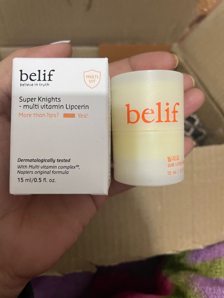 Belif Super Knights Lipcerin