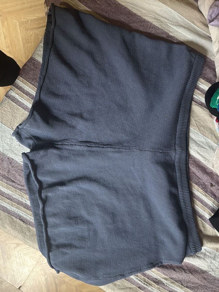 Dusky blue Casual Shorts