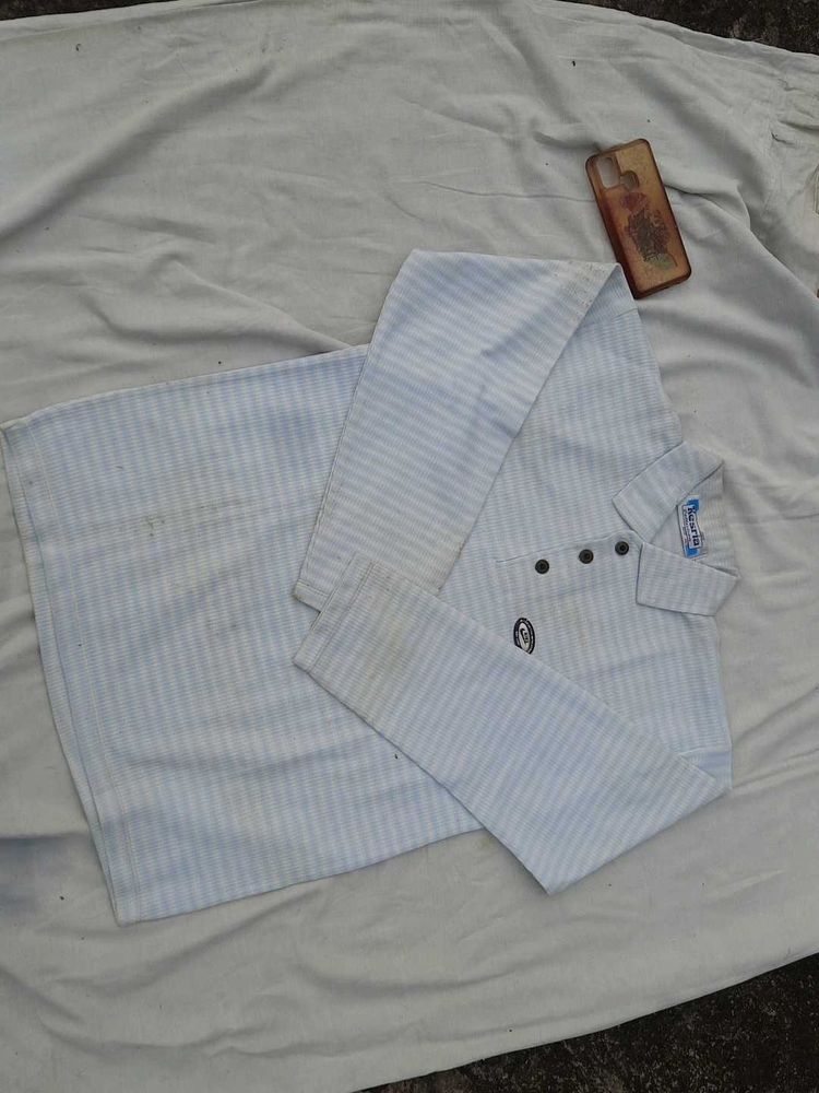 Blue-white Co&#39;ord