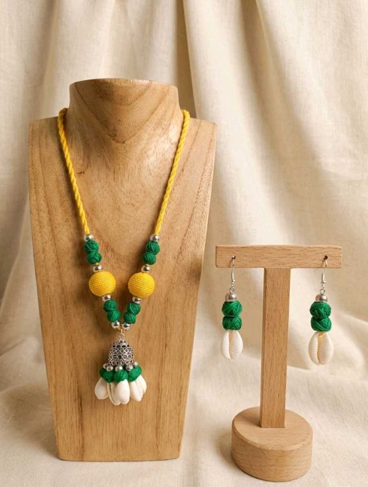 Handmade Necklace &amp; Earring Set