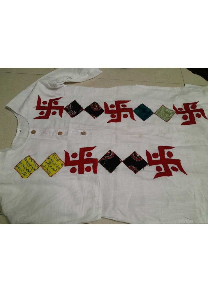 patch work Ethnic Kurta