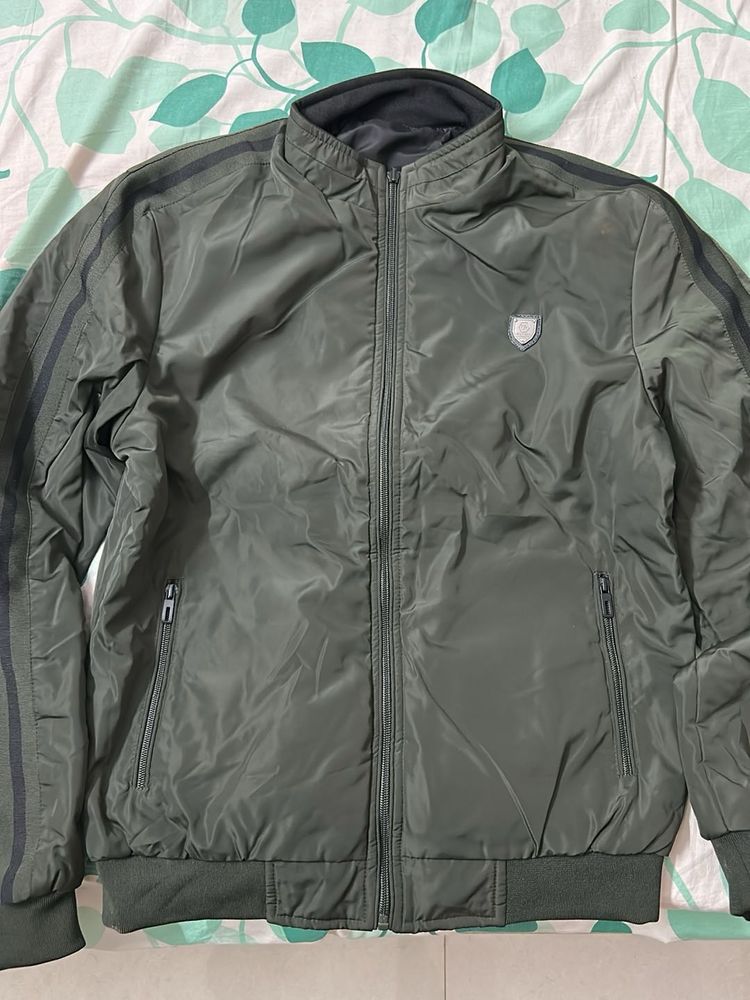 Stylish Olive Green Jacket