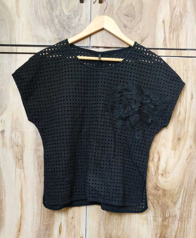 Branded Black Top Size-36