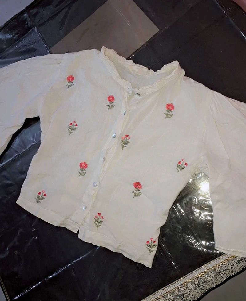 Vintage Embroidered Top