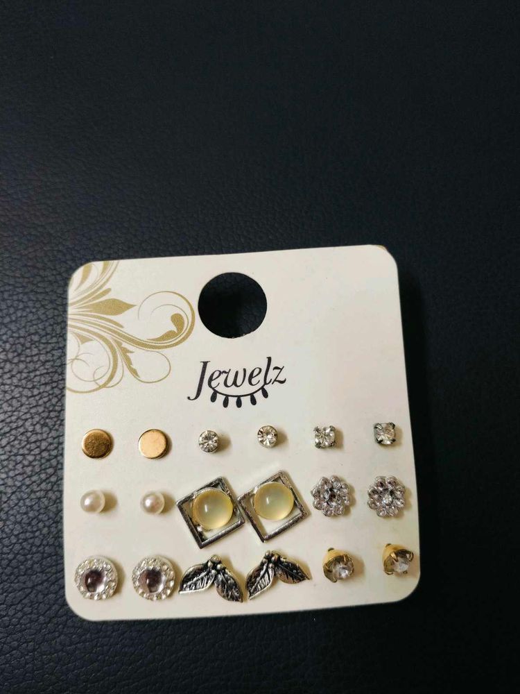 Combo Earrings (Total 11 Pair Of earring