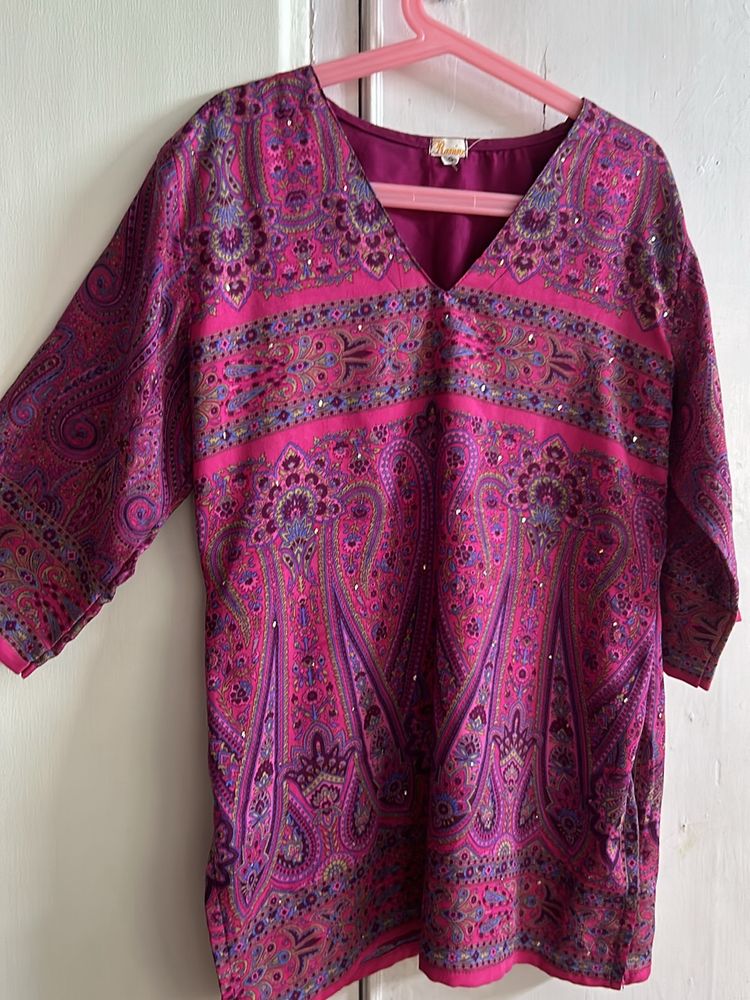 Short Kurta In Multi Colour