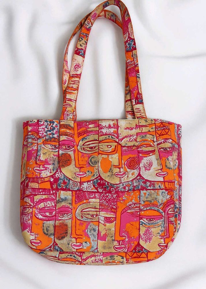 Artistic Print Tote Bag