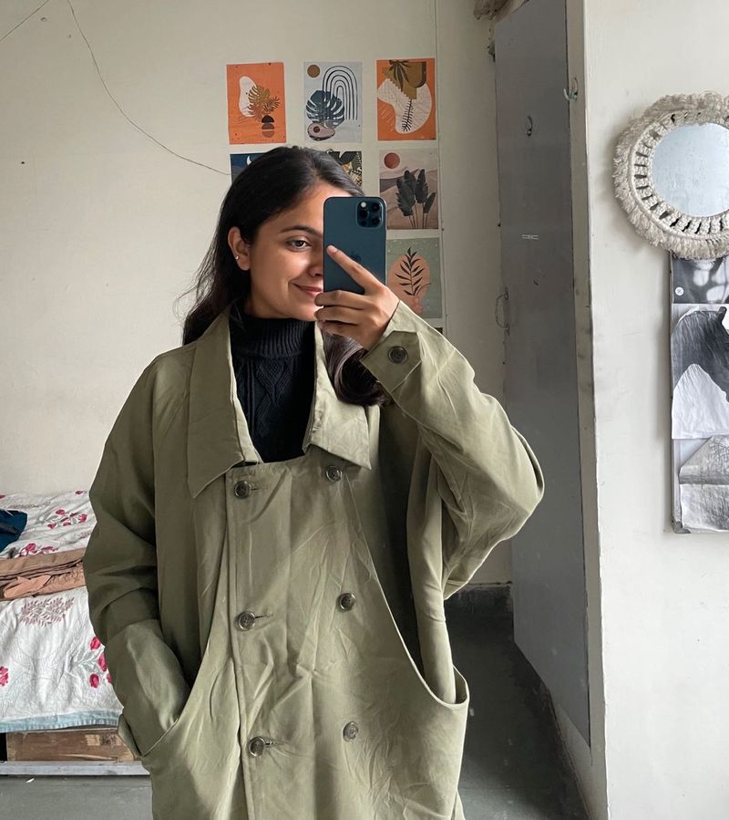 Olive Trench Coat