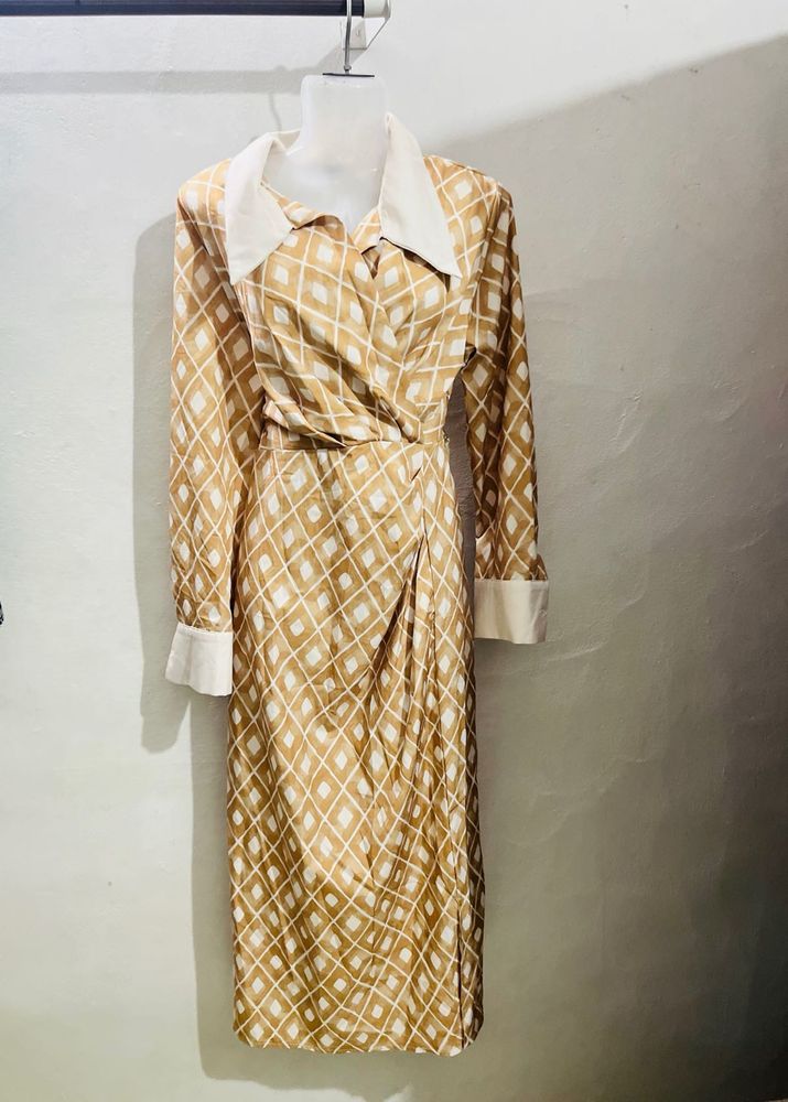 Korean style elegant Midi Dress