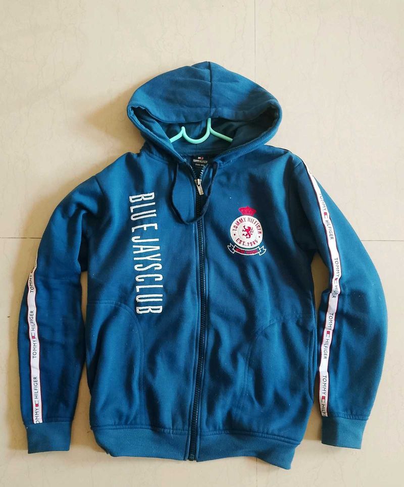 Blue Tommy Hilfiger Hoodie