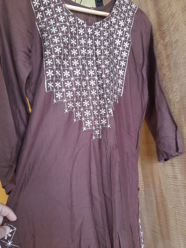 Brown Fancy Kurta